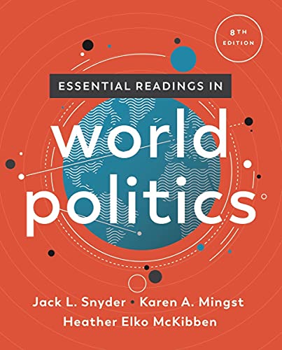 Beispielbild fr Essential Readings in World Politics (The Norton Series in World Politics) zum Verkauf von BooksRun