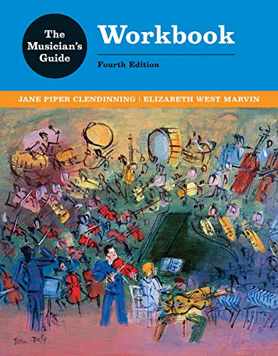 Stock image for The Musician's Guide to Theory and Analysis Workbook for sale by BooksRun
