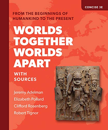 Stock image for Worlds Together, Worlds Apart: A History of the World from the Beginnings of Humankind to the Present for sale by Grumpys Fine Books