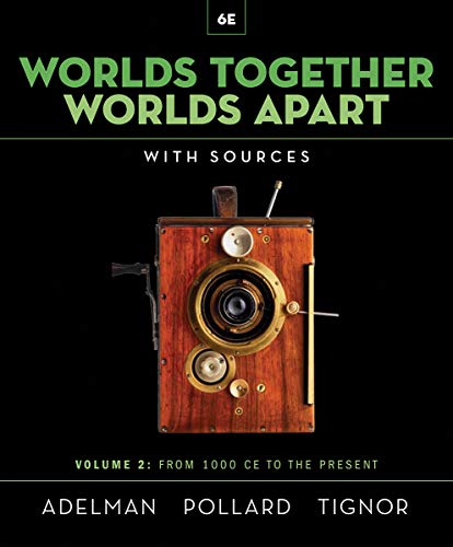 Beispielbild fr Worlds Together, Worlds Apart: A History of the World from the Beginnings of Humankind to the Present zum Verkauf von BooksRun