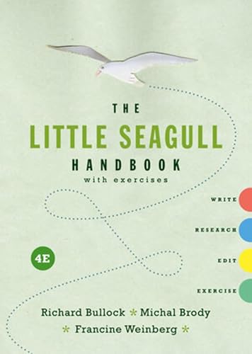 Imagen de archivo de The Little Seagull Handbook with Exercises a la venta por SecondSale