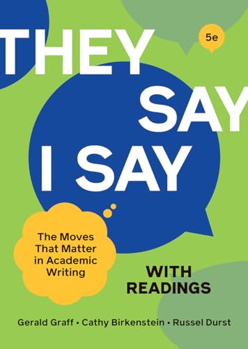Stock image for They Say / I Say" with Readings for sale by HPB-Red