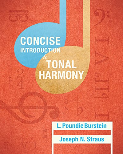 Beispielbild fr Concise Introduction to Tonal Harmony zum Verkauf von HPB-Red