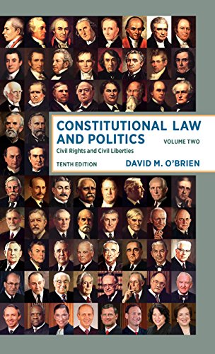 Stock image for Constitutional Law and Politics: Civil Rights and Civil Liberties (Volume 2) for sale by BooksRun