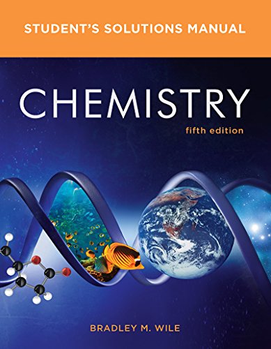 Imagen de archivo de Student's Solutions Manual : For Chemistry: the Science in Context a la venta por Better World Books