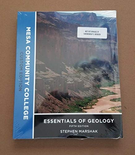 Stock image for Essentials of Geology Custom Edition for Mesa Community College 5th Edition for sale by Wizard Books
