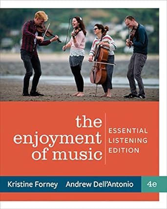 9780393614466: The Enjoyment of Music: Essential Listening Edition 3rd Edition
