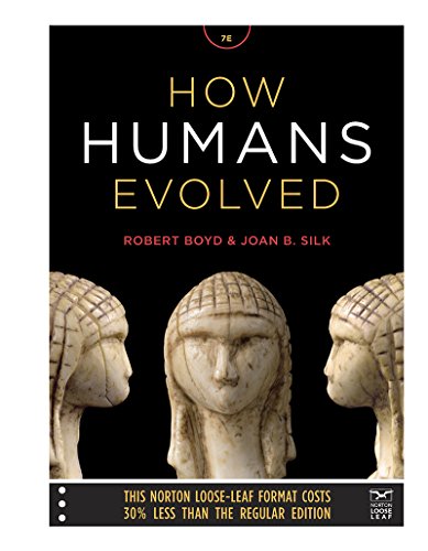 Stock image for How Humans Evolved (Seventh Edition) for sale by Juggernautz
