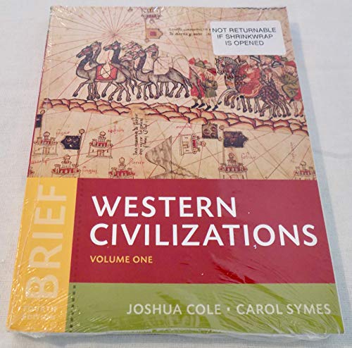 Imagen de archivo de Western Civilizations : Their History and Their Culture (Brief Fourth Edition) (Vol. 1) a la venta por Better World Books