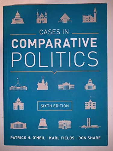 Stock image for Cases in Comparative Politics (Sixth Edition) for sale by SecondSale