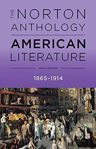 Imagen de archivo de The Norton Anthology of American Literature Volume C: 1865-1914 a la venta por Boobooks