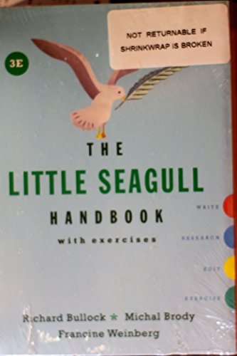 Beispielbild fr The Little Seagull Handbook with Exercises, 3e with access card zum Verkauf von Goodwill of Colorado
