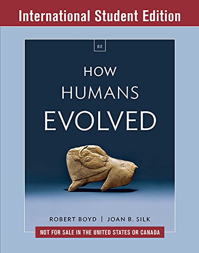 Beispielbild fr How Humans Evolved   With Ebook and Inquizitive, 8E International Student Edition zum Verkauf von Anybook.com