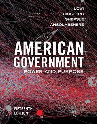 Beispielbild fr American Government: Power and Purpose zum Verkauf von New Legacy Books