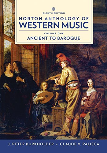 Beispielbild fr Norton Anthology of Western Music zum Verkauf von Books Unplugged