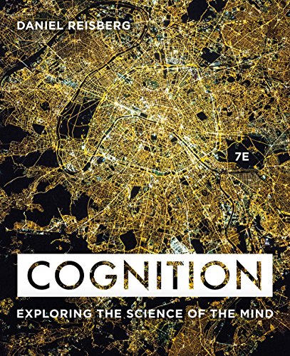 9780393665017: Cognition Exploring the Science of the Mind