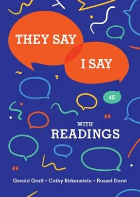 Beispielbild fr They Say / I Say with Readings, 4e with access card + The Little Seagull Handbook with Exercises, 3e zum Verkauf von Half Price Books Inc.