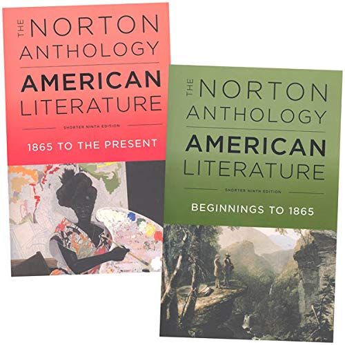 9780393666335: The Norton Anthology of American Literature: Beginnings to 1865 / 1865 to the Present