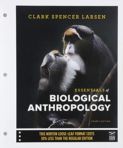 Beispielbild fr Essentials of Biological Anthropology zum Verkauf von BooksRun