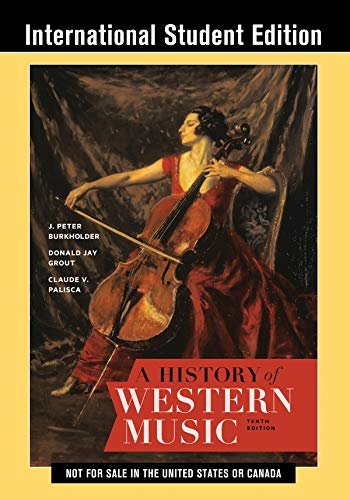 Imagen de archivo de A History of Western Music a la venta por BooksRun