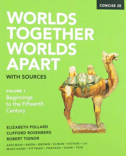 Beispielbild fr Worlds Together, Worlds Apart with Sources (Concise Second Edition) (Vol. 1) zum Verkauf von SecondSale