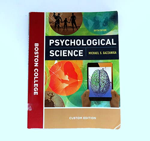 9780393671476: Psychological Science, 6th edition, Boston College