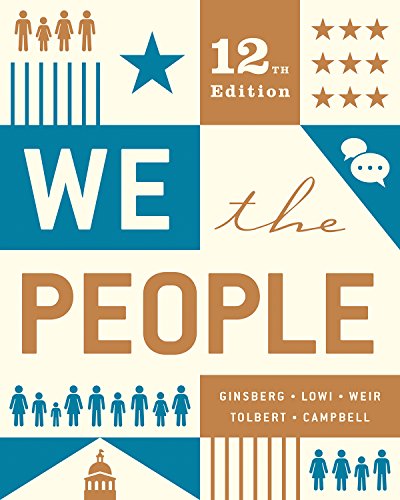 9780393679571: We the People: An Introduction to American Politics