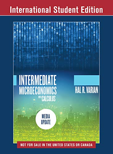Beispielbild fr Intermediate Microeconomics with Calculus: A Modern Approach: Media Update zum Verkauf von Monster Bookshop