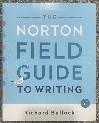 Stock image for The Norton Field Guide to Writing, 5e with access card including The Little Seagull Handbook, 3e ebook + InQuizitive for sale by Symbilbooks