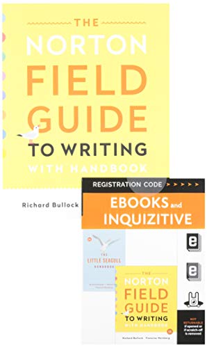 Stock image for The Norton Field Guide to Writing with Handbook with access card including The Little Seagull Handbook, 3e ebook + InQuizitive for sale by BooksRun