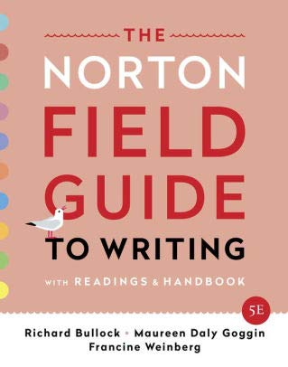 Beispielbild fr The Norton Field Guide to Writing with Readings and Handbook, 5e with access card including The Little Seagull Handbook, 3e ebook + InQuizitive zum Verkauf von HPB-Red
