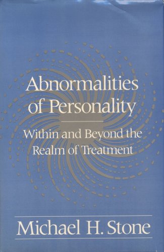 Beispielbild fr Abnormalities of Personality : Within and Beyond the Realm of Treatment zum Verkauf von Better World Books