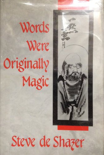 Stock image for Words Were Originally Magic for sale by BooksRun