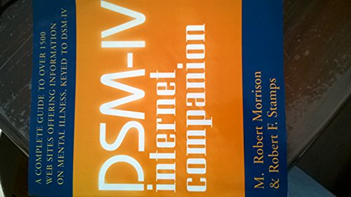 Beispielbild fr DSM-IV Internet Companion zum Verkauf von Better World Books
