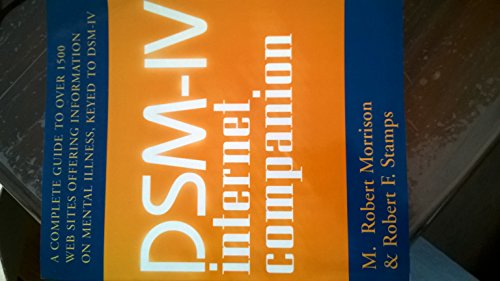 Imagen de archivo de DSM-IV Internet Companion a la venta por Better World Books