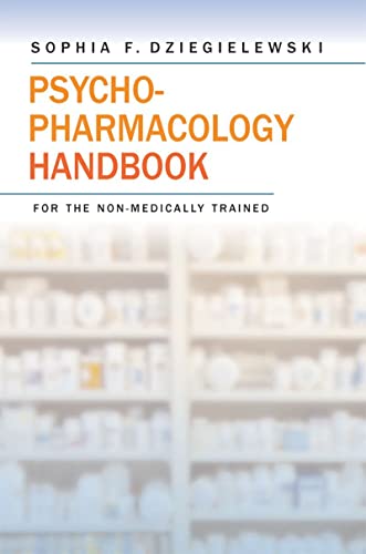 Imagen de archivo de Psychopharmacology Handbook for the Non-Medically Trained a la venta por HPB-Red