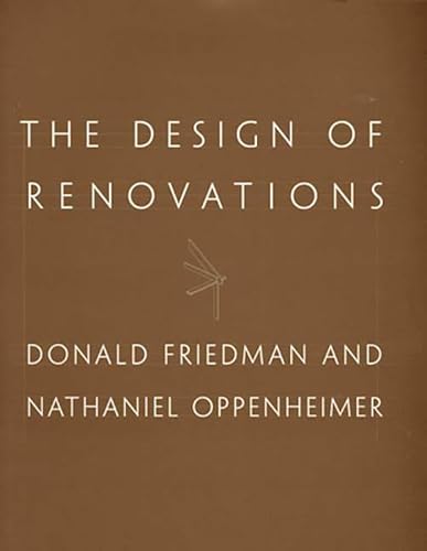 Imagen de archivo de The Design of Renovations (Norton Professional Book) a la venta por HPB-Emerald