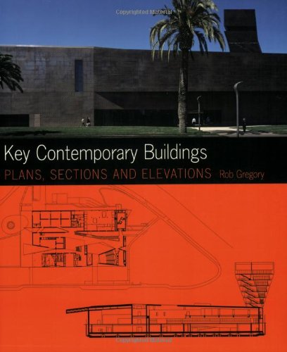 9780393732429: Key Contemporary Buildings: Plans, Sections and Elevations [With CDROM]: 0 (Key Architecture)