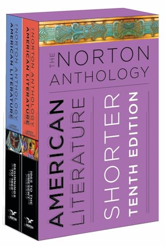 Beispielbild fr The Norton Anthology of American Literature zum Verkauf von BooksRun