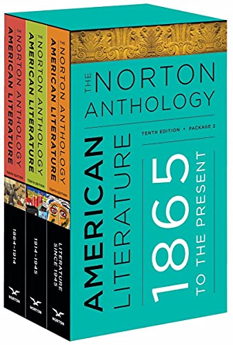 Imagen de archivo de The Norton Anthology of American Literature a la venta por Kennys Bookshop and Art Galleries Ltd.