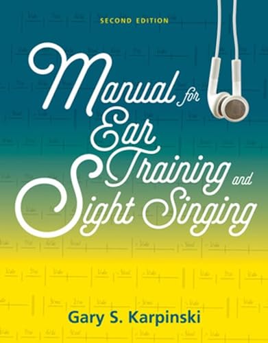 Stock image for Manual for Ear Training and Sight Singing for sale by HPB-Red