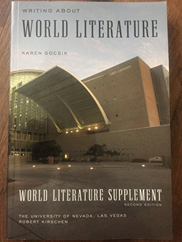 Beispielbild fr Writing About World Literature zum Verkauf von Wonder Book