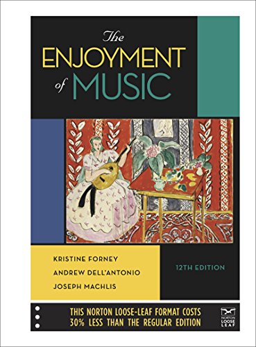 Stock image for The Enjoyment of Music for sale by BooksRun