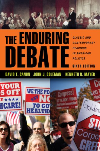 Imagen de archivo de The Enduring Debate: Classic and Contemporary Readings in American Politics a la venta por Indiana Book Company