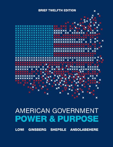 Beispielbild fr American Government : Power and Purpose zum Verkauf von Better World Books