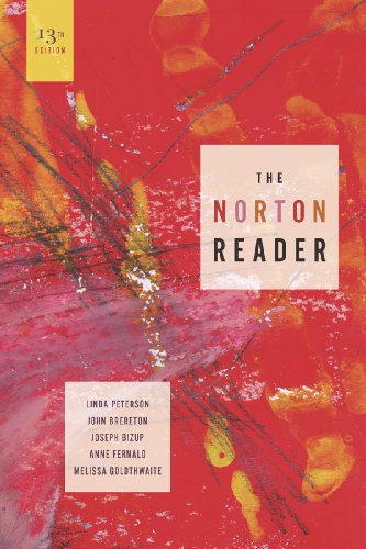 Beispielbild fr The Norton Reader: An Anthology of Nonfiction zum Verkauf von BooksRun