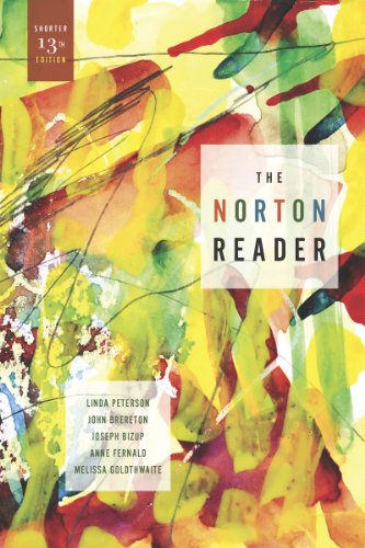 Stock image for The Norton Reader: An Anthology of Nonfiction (Shorter Thirteenth Edition) for sale by SecondSale