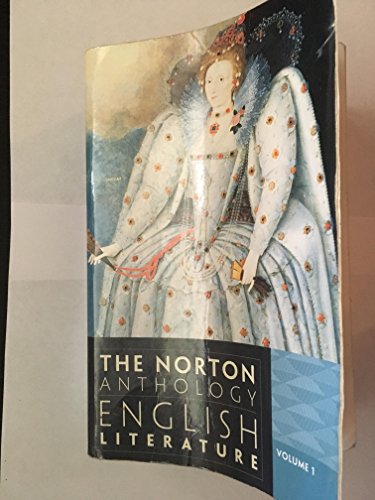 9780393912470: The Norton Anthology of English Literature: 1