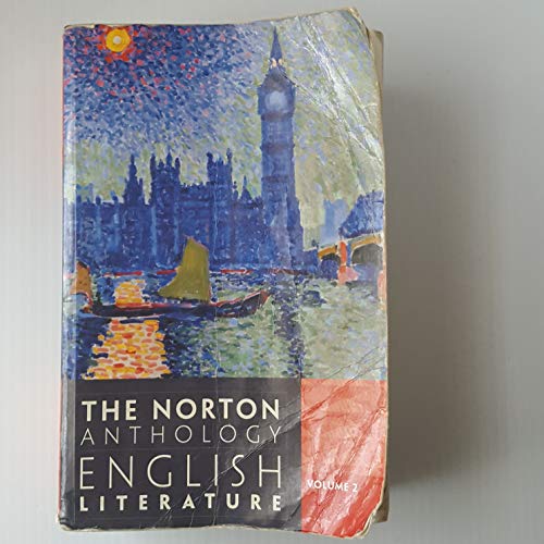 Imagen de archivo de The Norton Anthology of English Literature, Volume 2 a la venta por ThriftBooks-Dallas