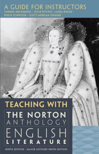 Beispielbild fr Teaching with the Norton Anthology of English Literature: A Guide for Instructors zum Verkauf von Buyback Express